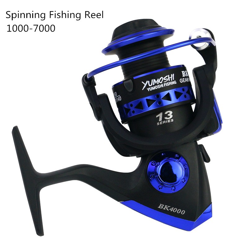 Spinning Fishing Reels Saltwater Wheel Right Left 5.5:1 High Speed 2000/4000 US