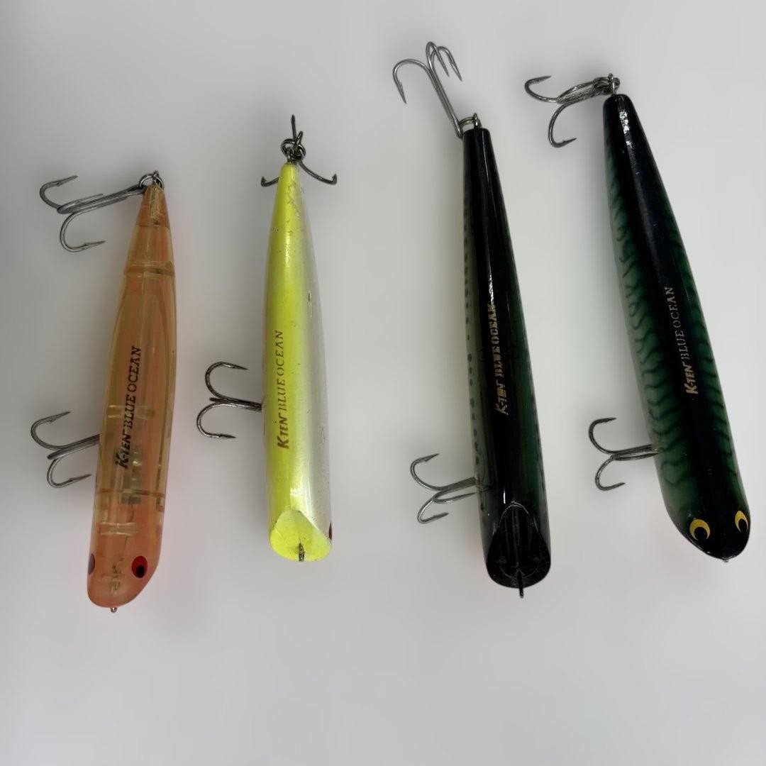 TACKLE HOUSE K-TEN 14cm 12cm Topwater Plug 4pc Set