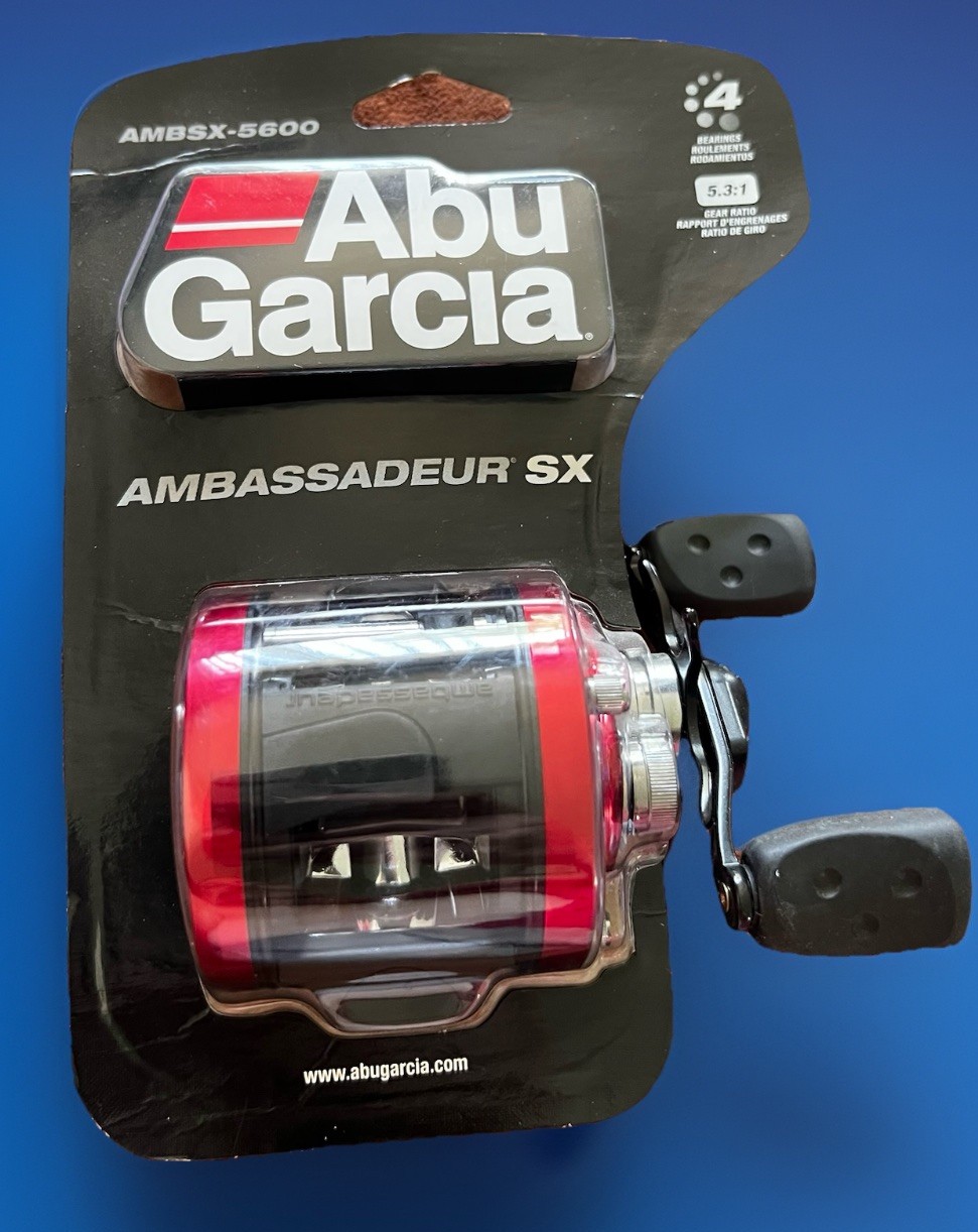 ABU GARCIA AMBASSADEUR SX 5600 Baitcaster RH 5.3:1 GEAR RATIO
