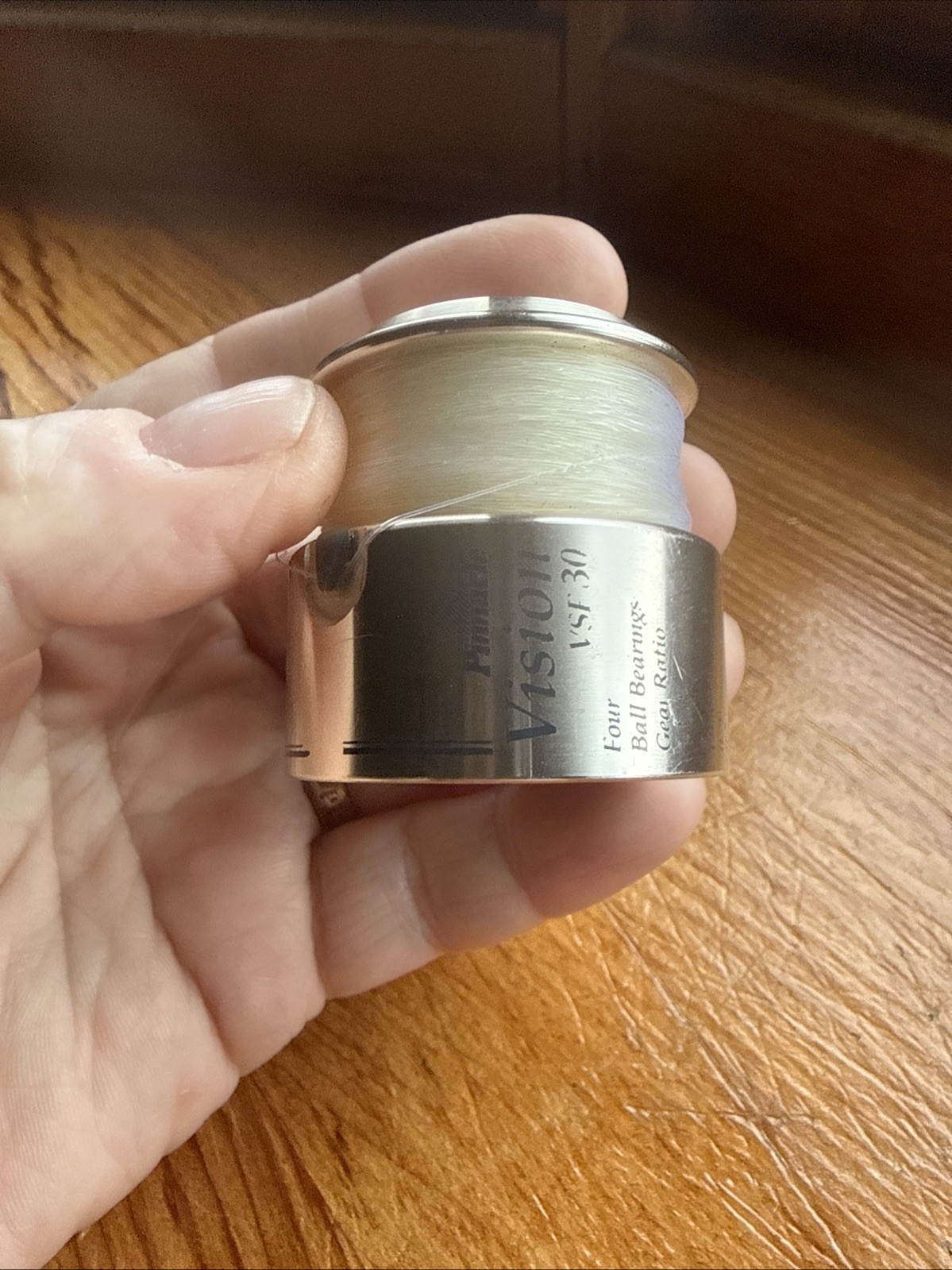 Pinnacle Vision Spinning Spool VsF30 4 BB 5.3/1 Ratio Good Condition Clean