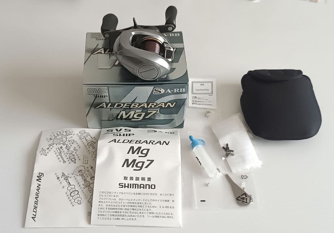 Shimano Aldebaran Mg7 7.0:1 Baitcasting Reel Right-Hand Freshwater Light 155g