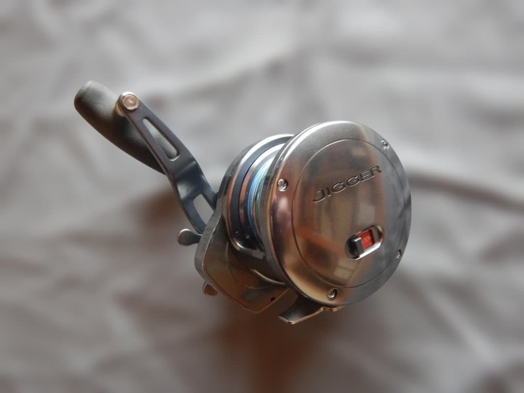 Shimano 03 Ocea Jigger 4000P Fishing Reel 4.1 Gear PE6 450m 760g Metal