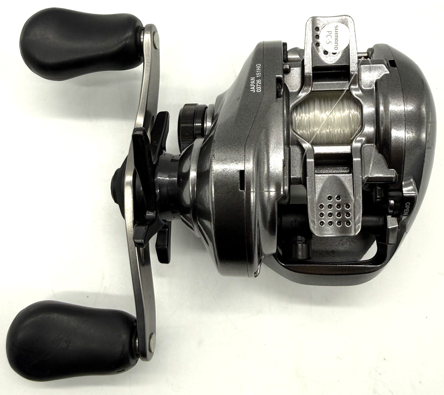 SHIMANO 17 CHRONARCH MGL 151HG Left Bait Casting Reel No Box JAPAN „Near Mint+“