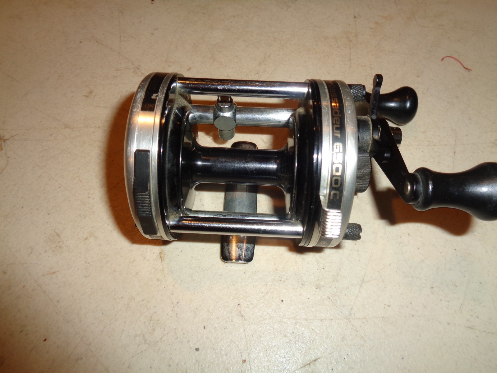 ABU GARCIA AMBASSADEUR 6500C BAITCASTING FISHING REEL , right hand, Sweden