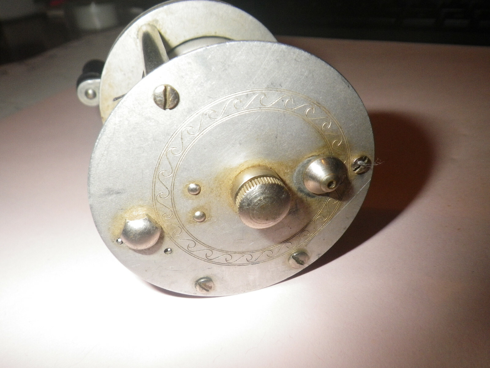 Vintage Fishing Reel Marked Pflueger Trusty no 1933 & Made In USA