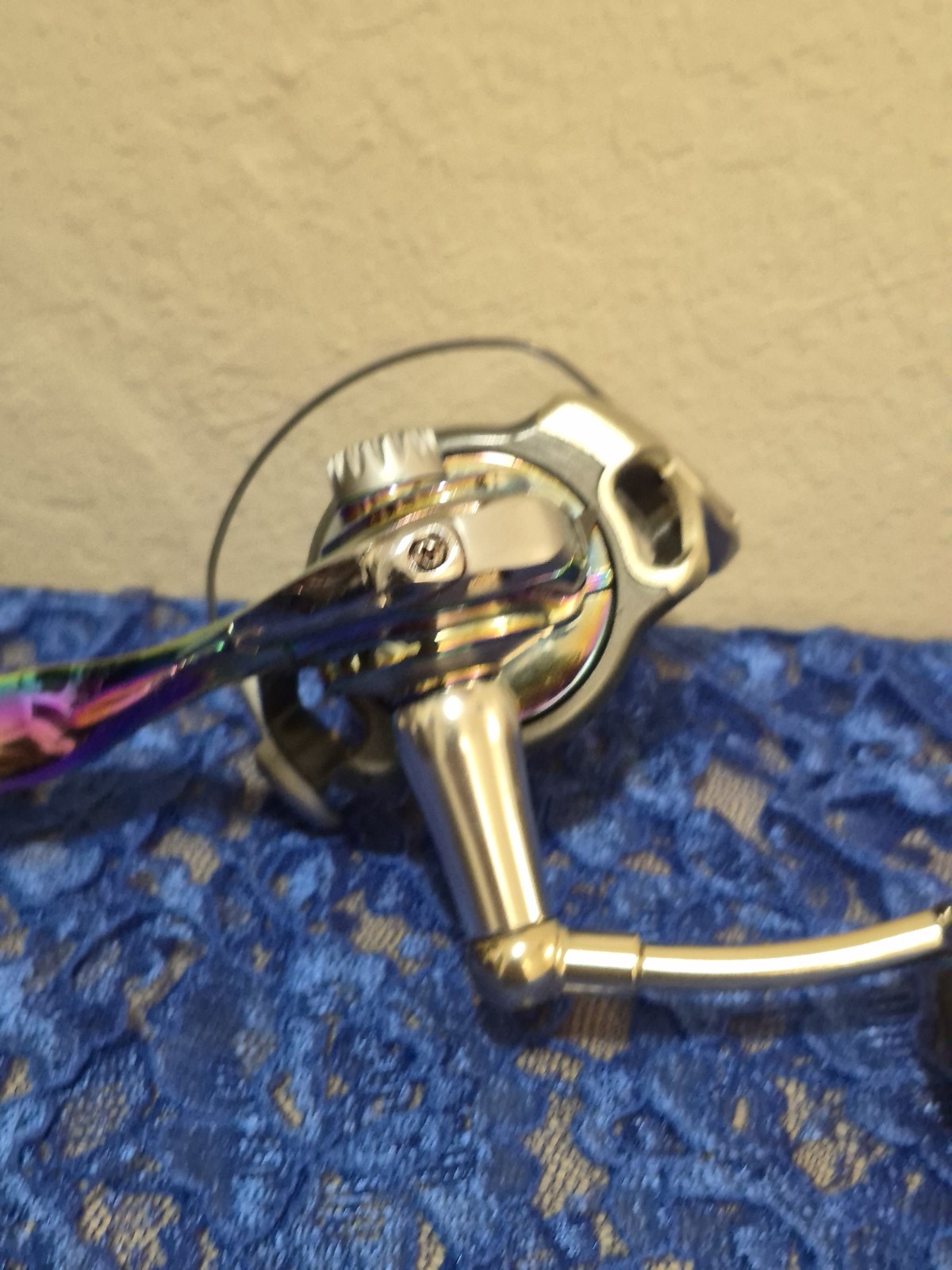 Quantum Energy PTI 30 E30PTi Fishing Reel Titanium Rainbow 10 bearings NICE !