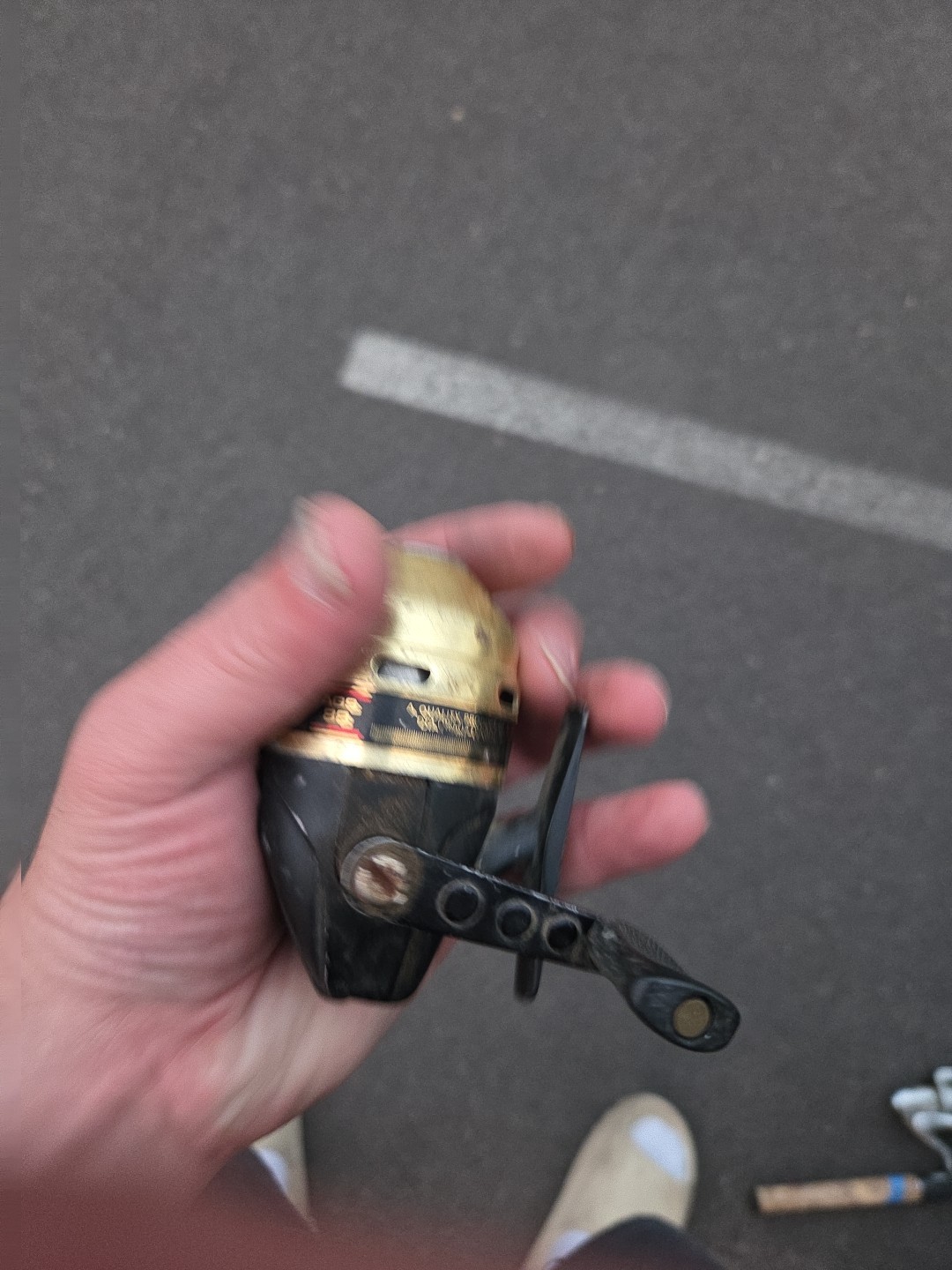 Taiwan AGS88, Fish Reel, Made In Korea 0.22-95 Used, Mark Of Precision