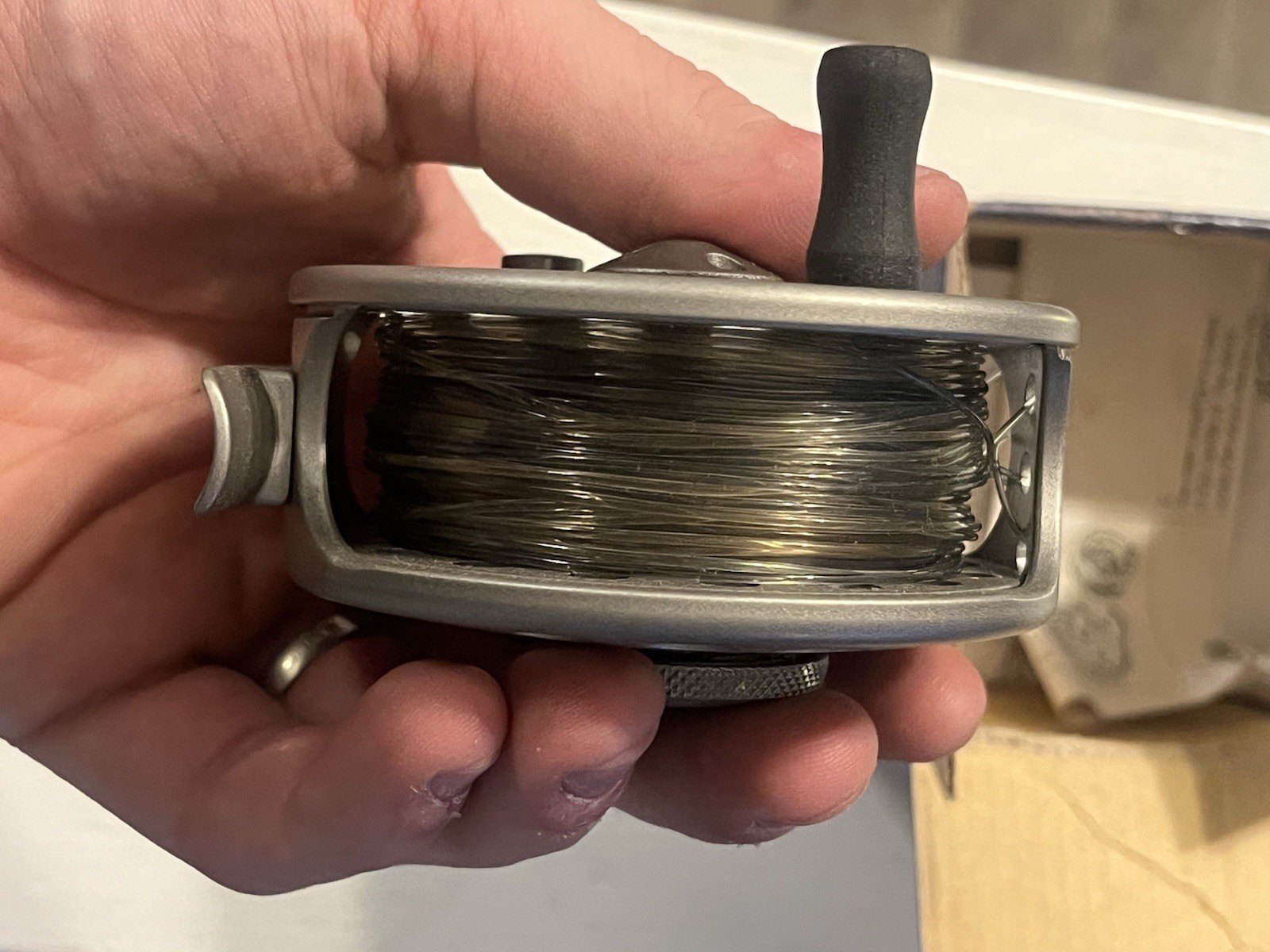 OKUMA SLV-45 Fly Reel w/Line and Original Box