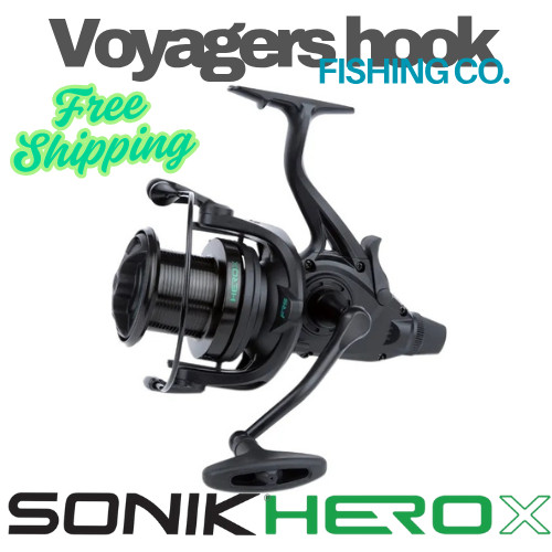 Sonik fishing baitrunner carp Reel Sonik Herox HERO-X FRS 8000 Coarse