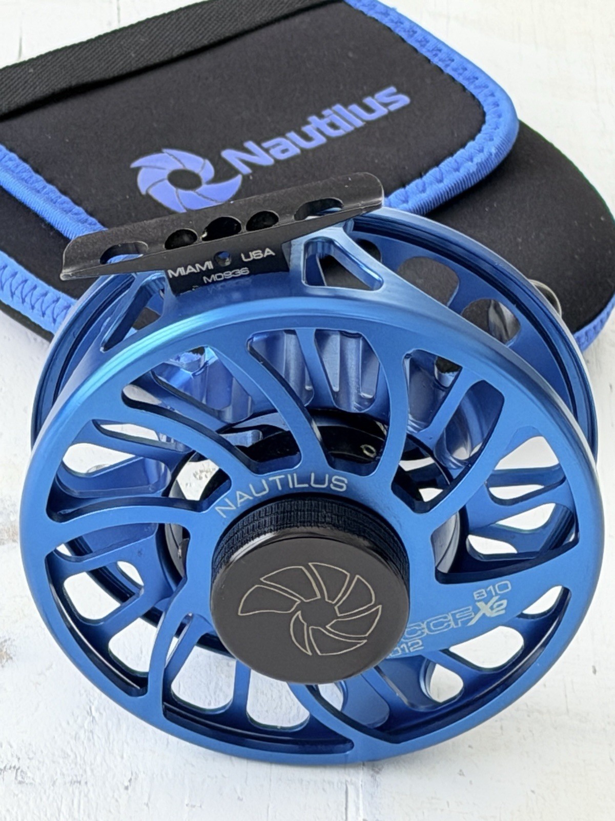 **BEAUTIFUL**🔥RARE Blue NAUTILUS CCFX2 10/12wt 🔥~LEGENDARY~🔥