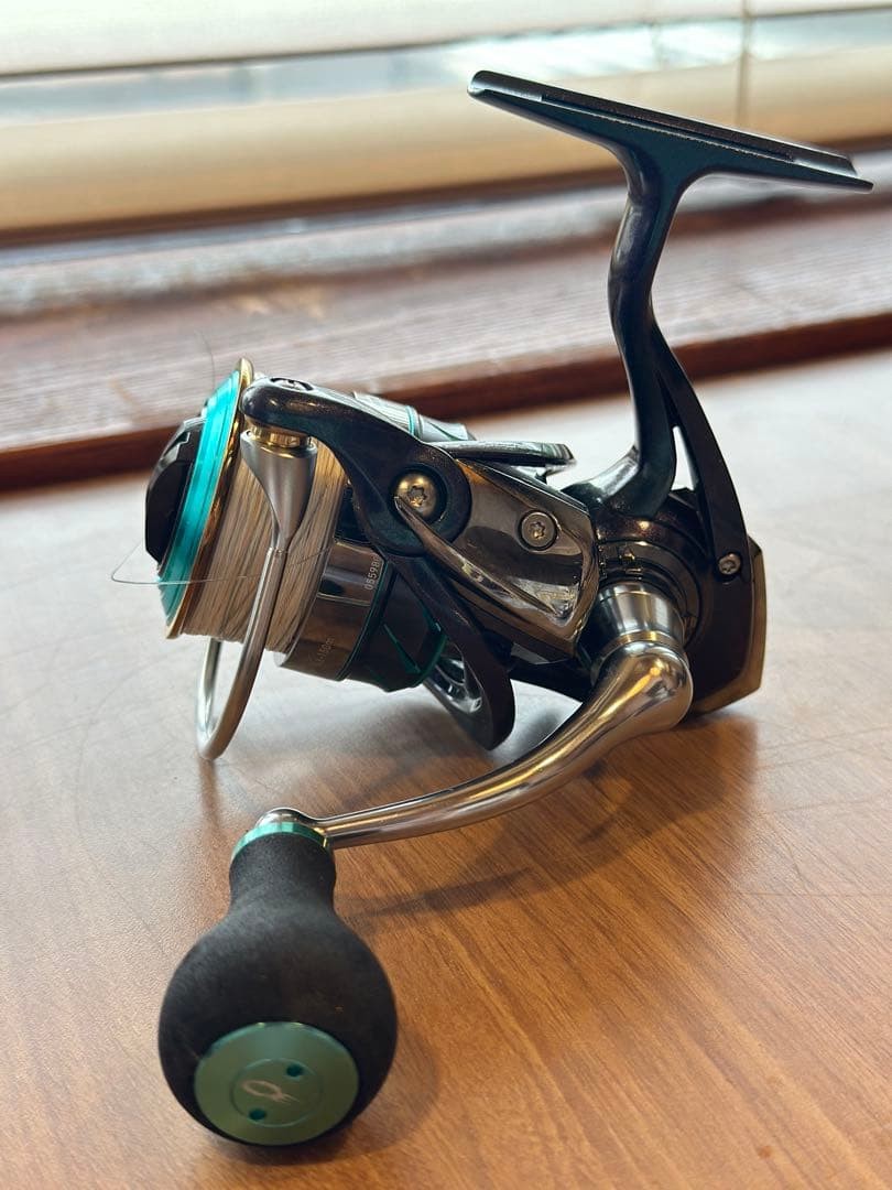 Daiwa Emeraldas MX 2508PE Spinning Reel Lightweight Eging Fishing Gear Black