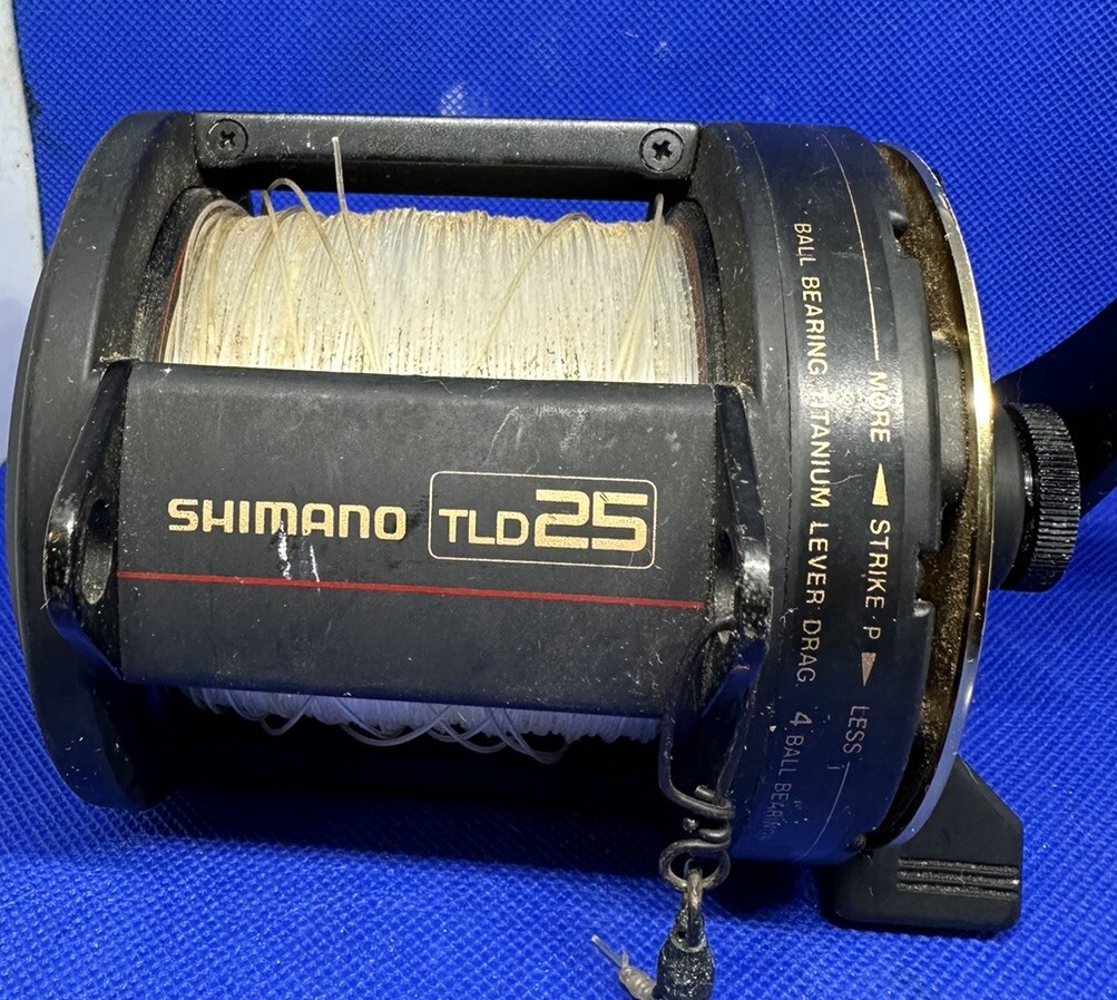 TLD 25 Shimano Lever Drag Fishing Reel