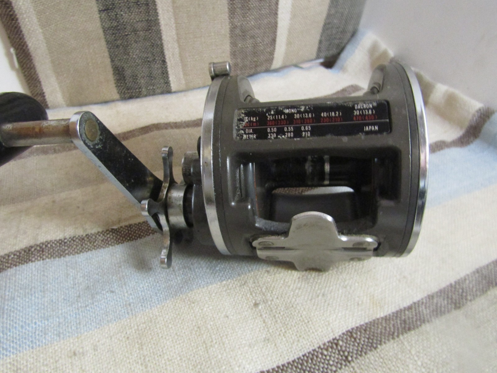 Vintage Daiwa Sealine 450H Fishing Reel Japan Conventional Reel -Works