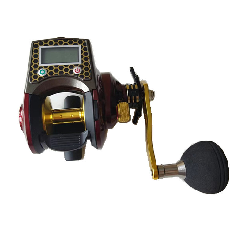 Digital Baitcasting Reel High Speed 7.0:1 16+1BB Strength Nylon Fishing Reel