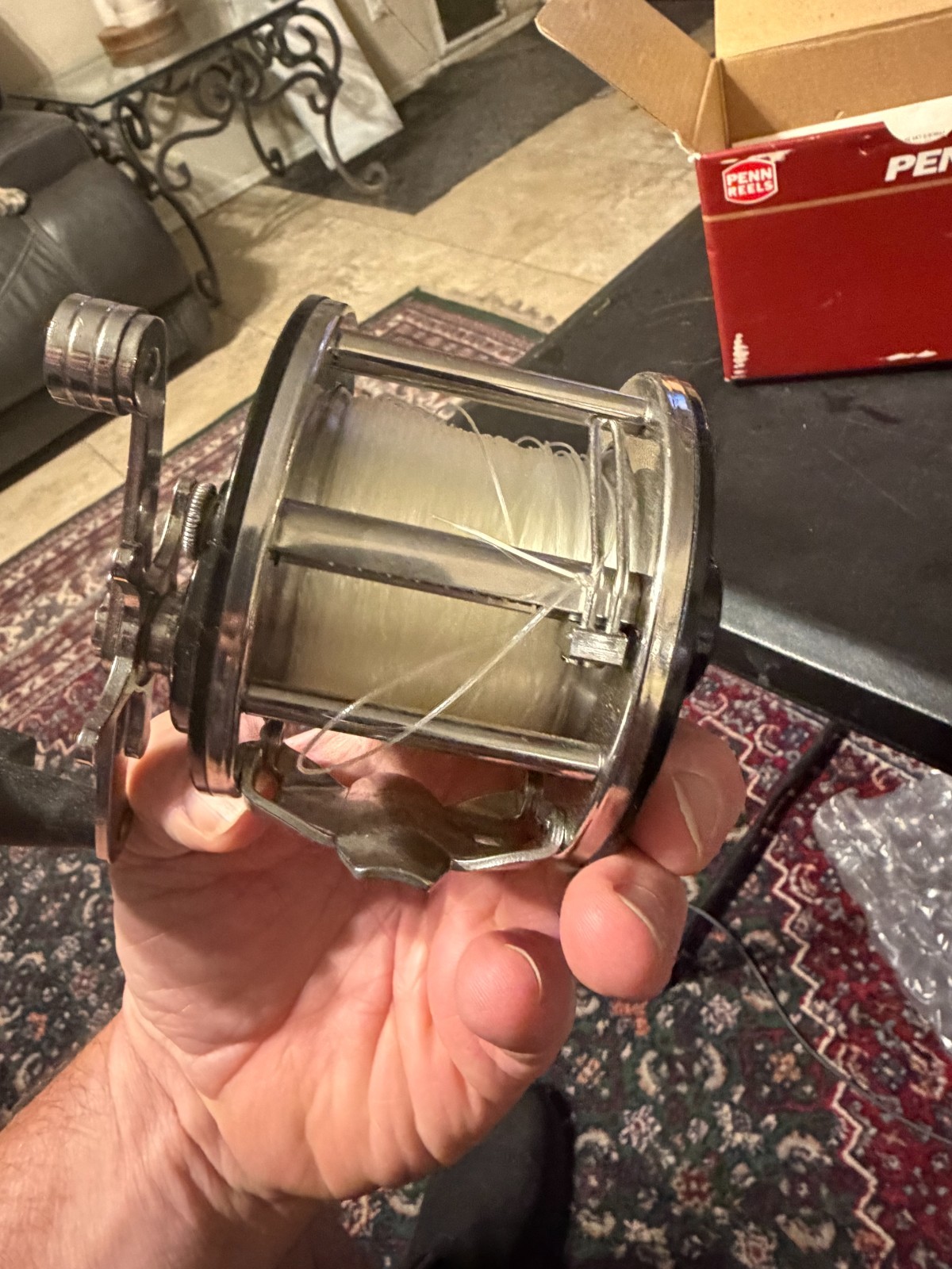 Vntg Penn 209 & 309 Level Wind Conventional Trolling Fishing Reel Lot USA w/ship