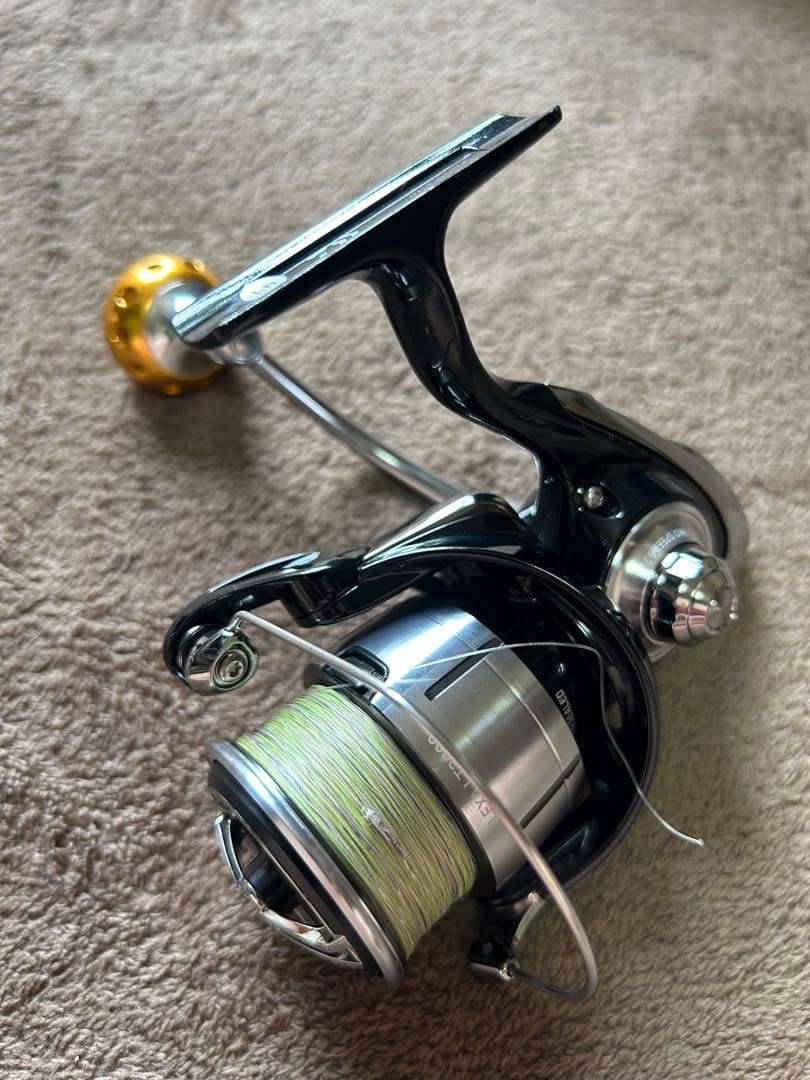 Daiwa 23LEXA LT3000 Spinning Reel Aluminum Black Silver 5.21 10kg Drag