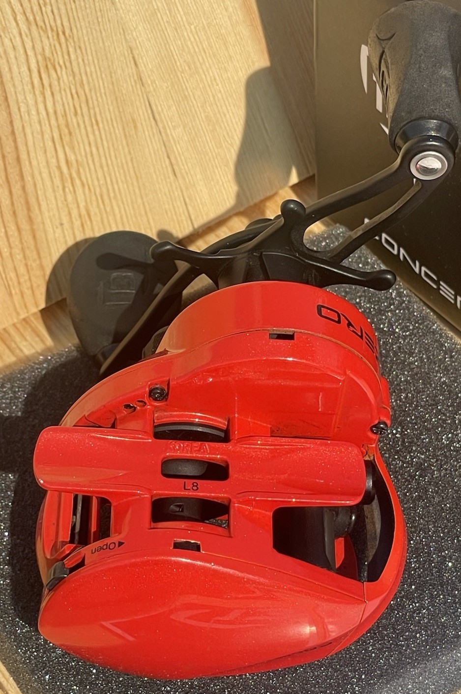 13 Fishing Concept Z Baitcast Reel 7.3:1 Gear Ratio Right Hand Orange #1