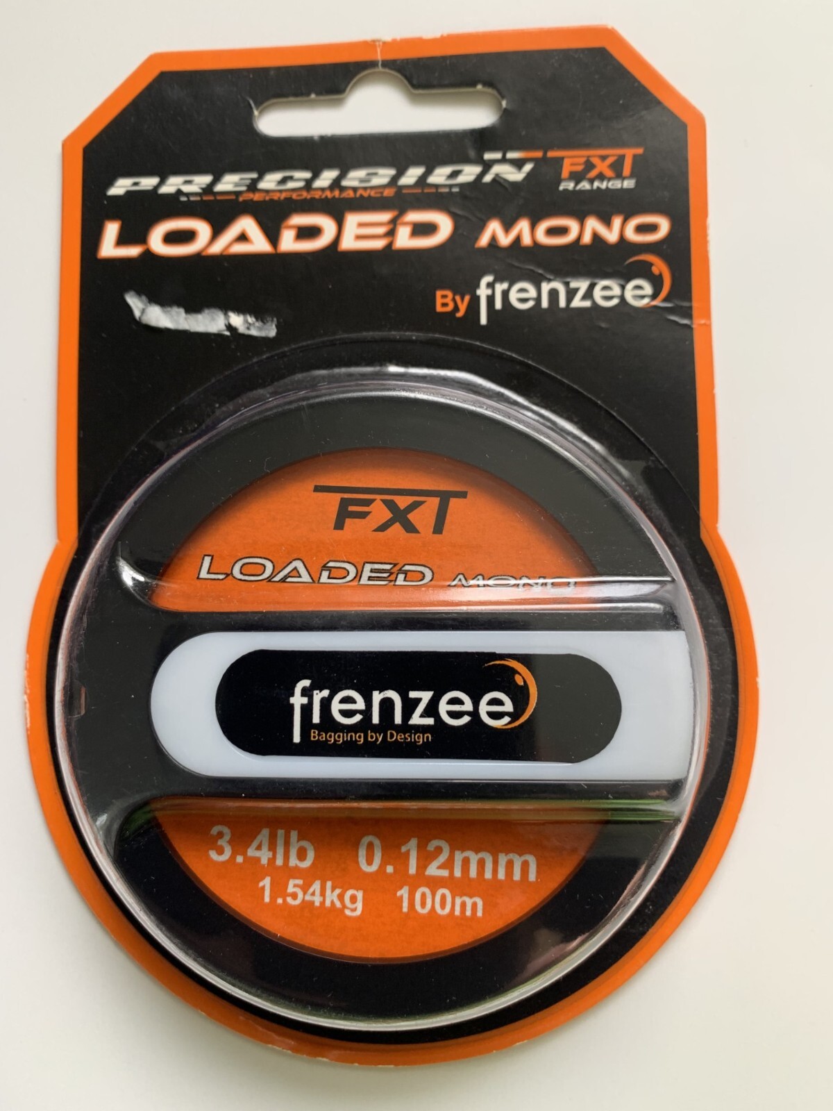 FRENZEE FXT loaded mono line precision line 100m 3.4lb 0.12mm