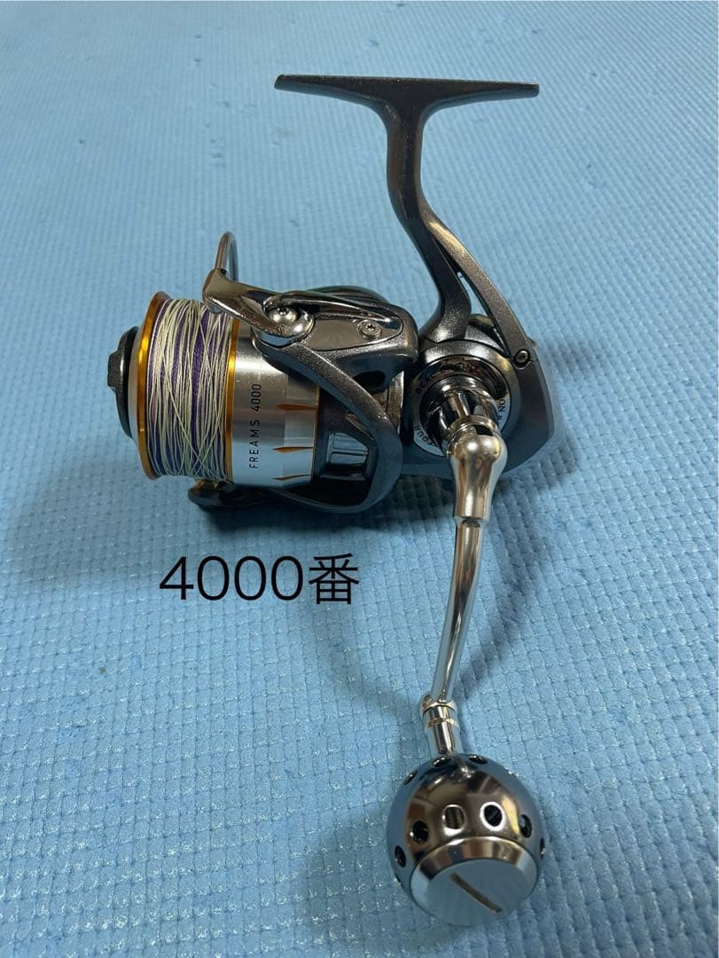Daiwa 11 Freems 3520PE-SH Spool with Spare 4000 Spool Used