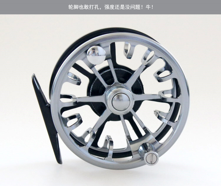 Fly Fishing Reel 5/6 Waterproof Metal Aluminium Alloy Lightweight Fishing Reel