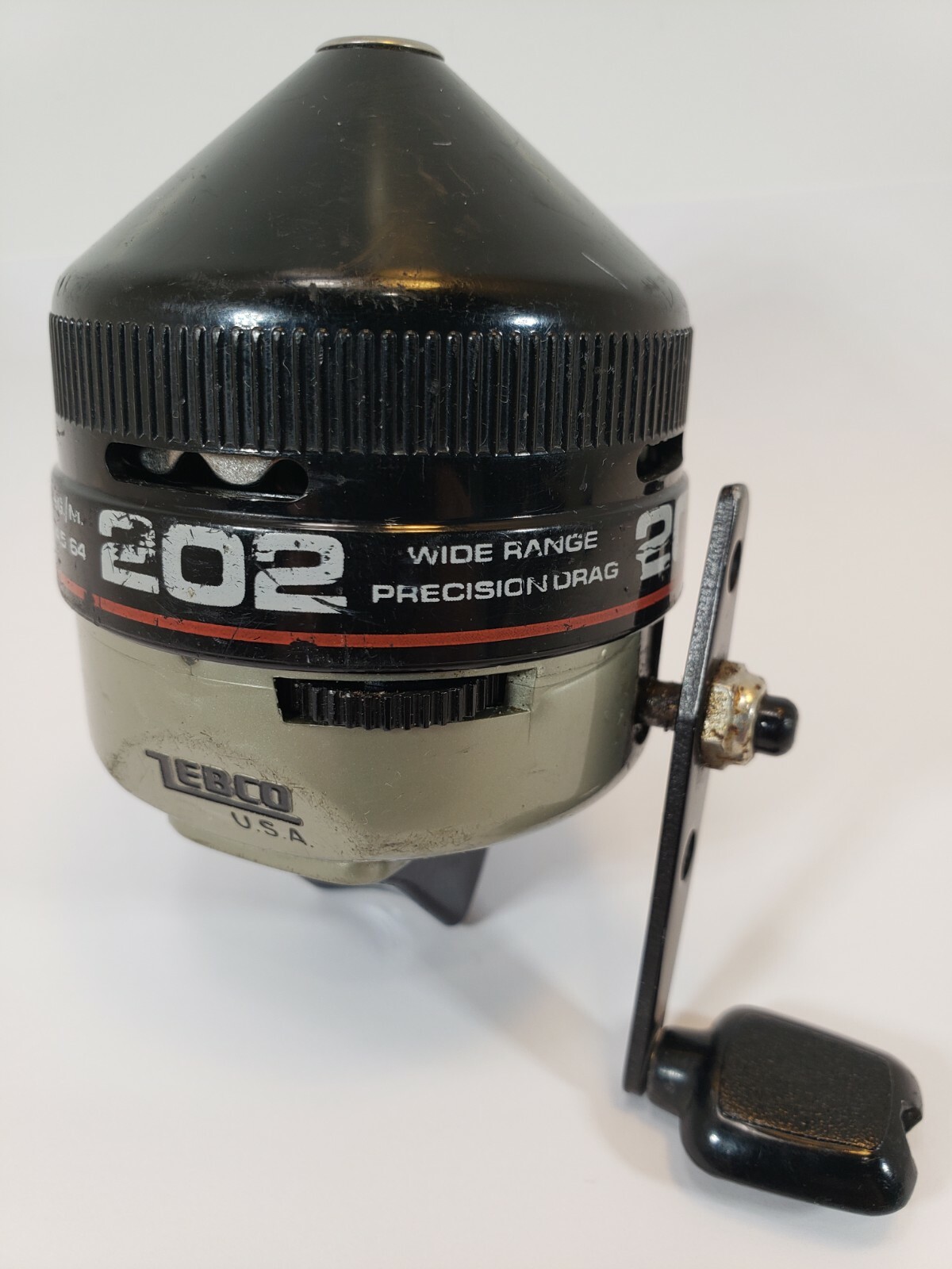 Zebco 202 Spincasting Spincast Fishing Reel Bass Catfish Panfish Trout / EUC