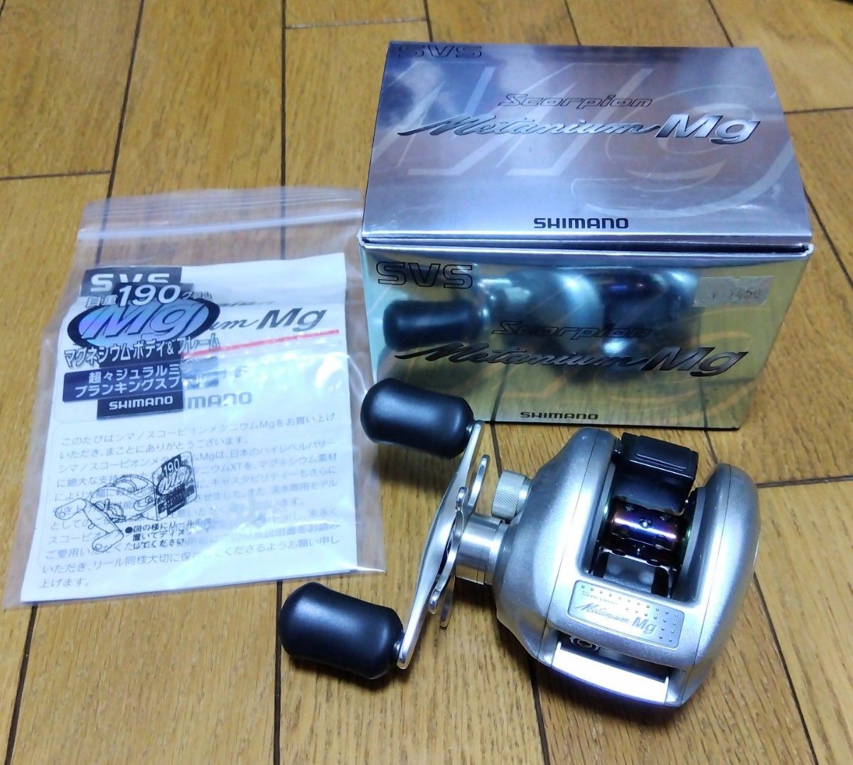 Shimano 00 Scorpion Metanium Mg Right Hand Baitcasting Reel Magnesium Body 00 ME