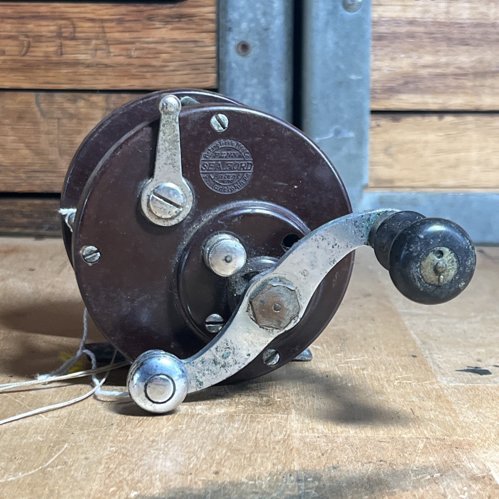 Vintage Penn Seaford Fishing Reel Untested – Sold For Parts — I1