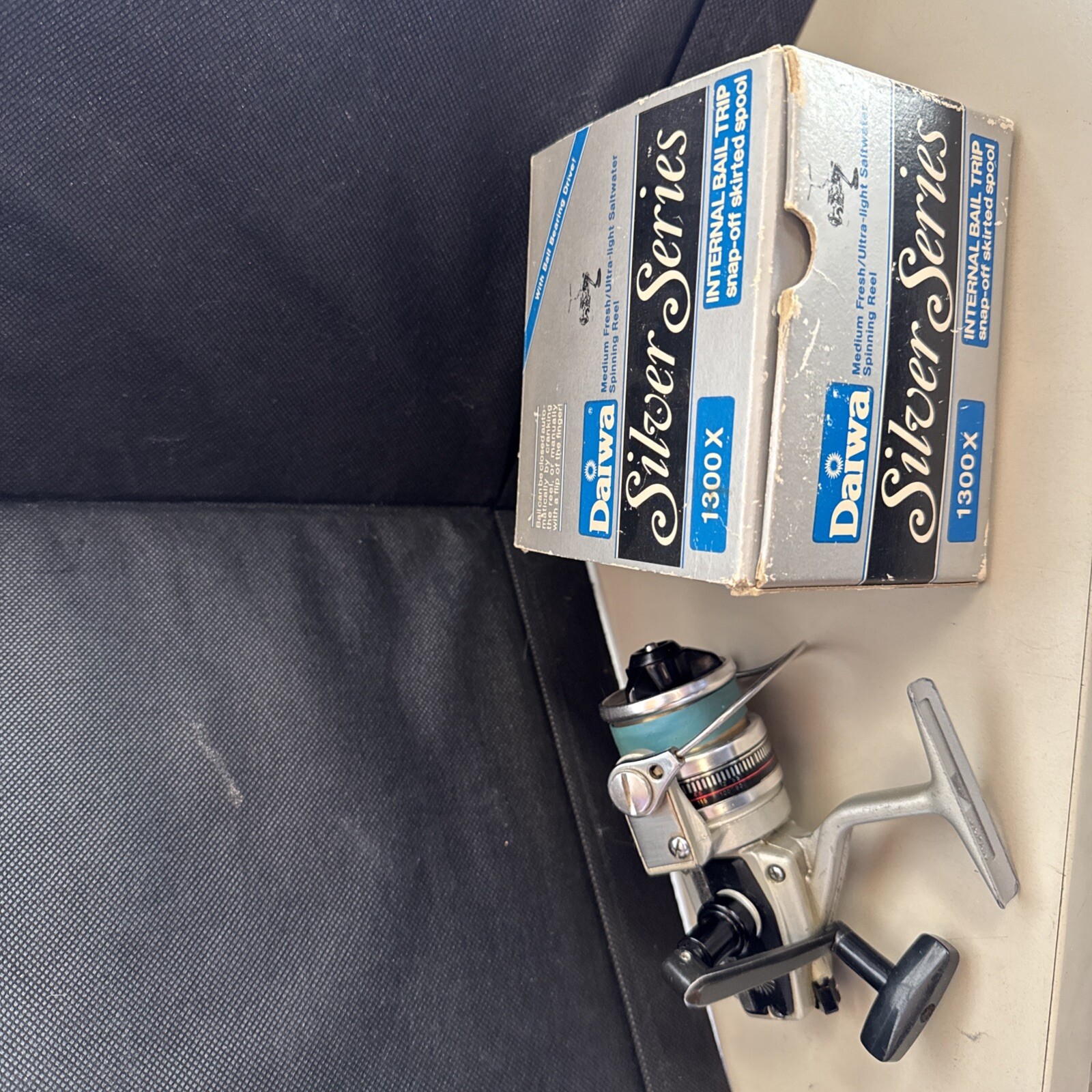 Daiwa 1300X Fishing Spinning Reel Silver Series