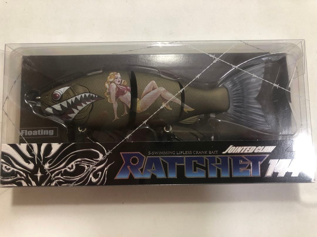 GAN CRAFT Joy Crow Ratchet 144 Matte Bronze Fishing lures flies hard lures big
