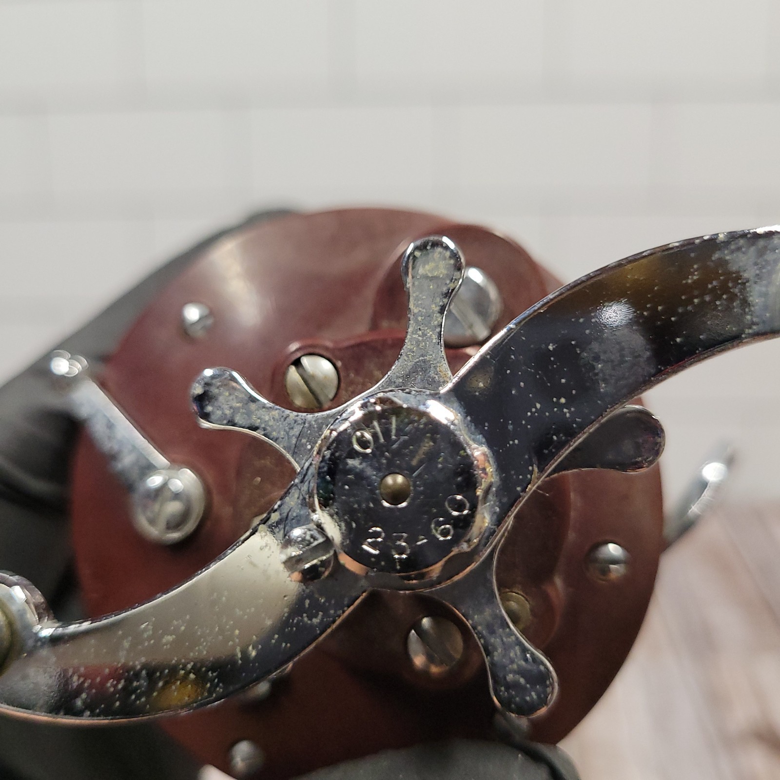 Vintage PENN Peer No. 109 Level Wind Casting Reel made in USA