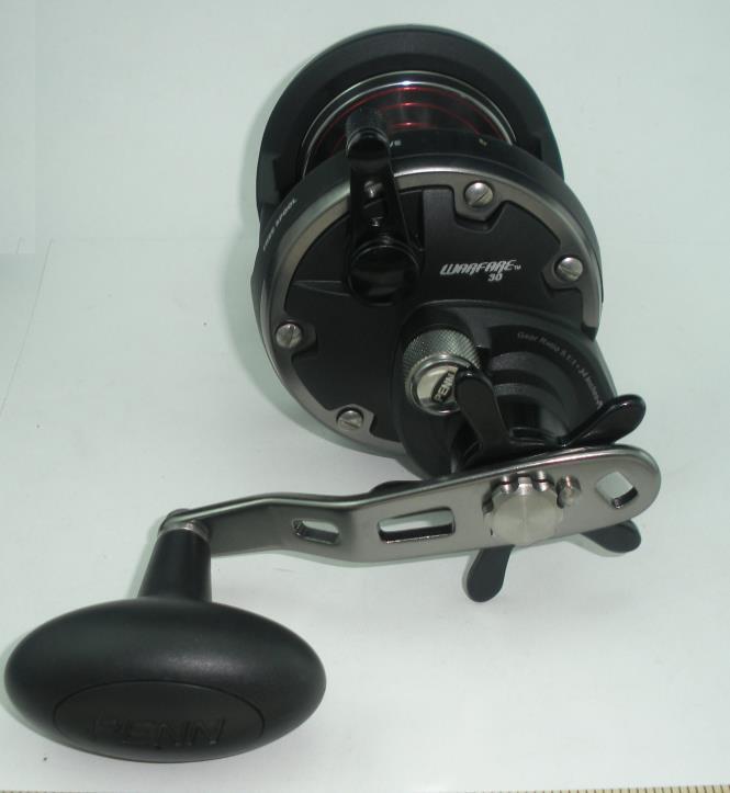 Penn WAR30 1366201 Warfare 30 Trolling Reel Star Drag Holds 360 yd/30 llb Test