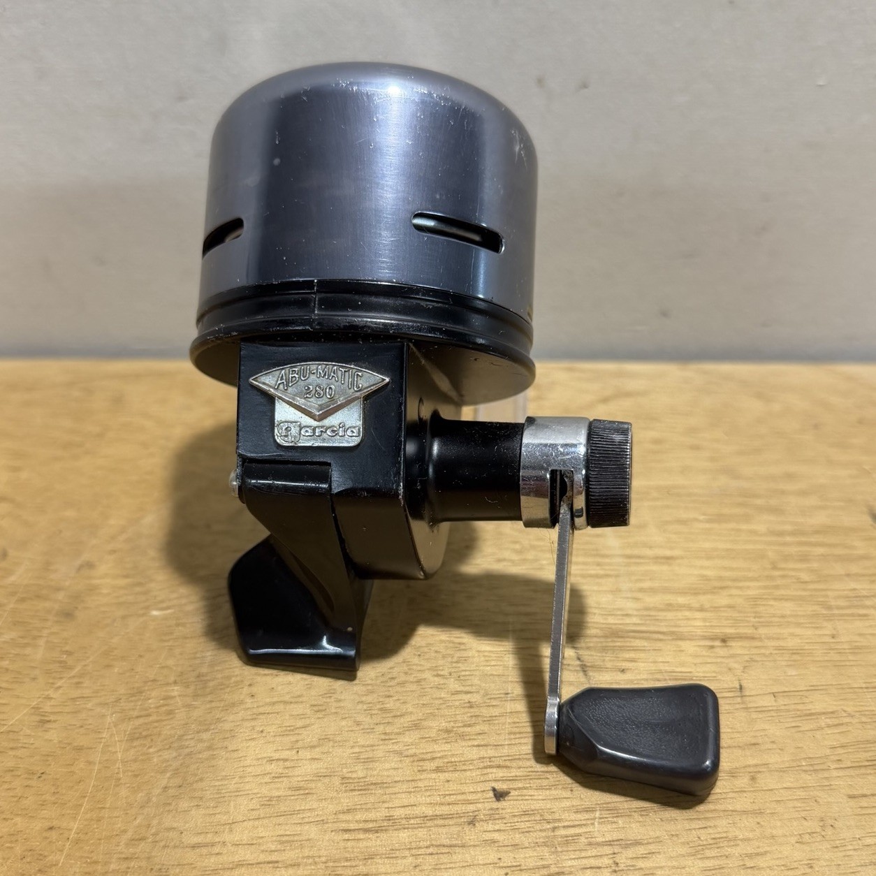 Garcia Abu-matic 280 Spincast Fishing Reel RH Sweden Tested Vintage B