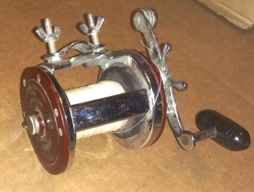Vintage PENN JIGMASTER No. 500 Saltwater Fishing Reel USA Strong Clicker