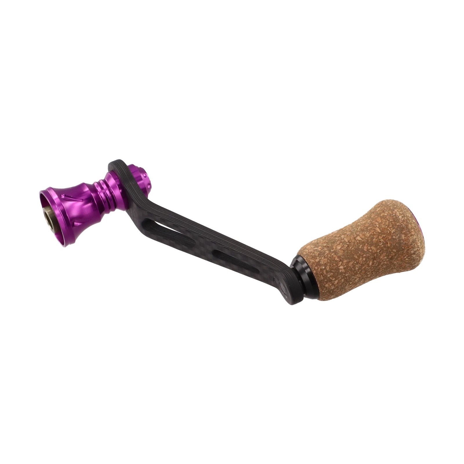 Reel Upgrade Rubber Cork Handle 70MM Knob Carbon Fibre Material Easy To Install