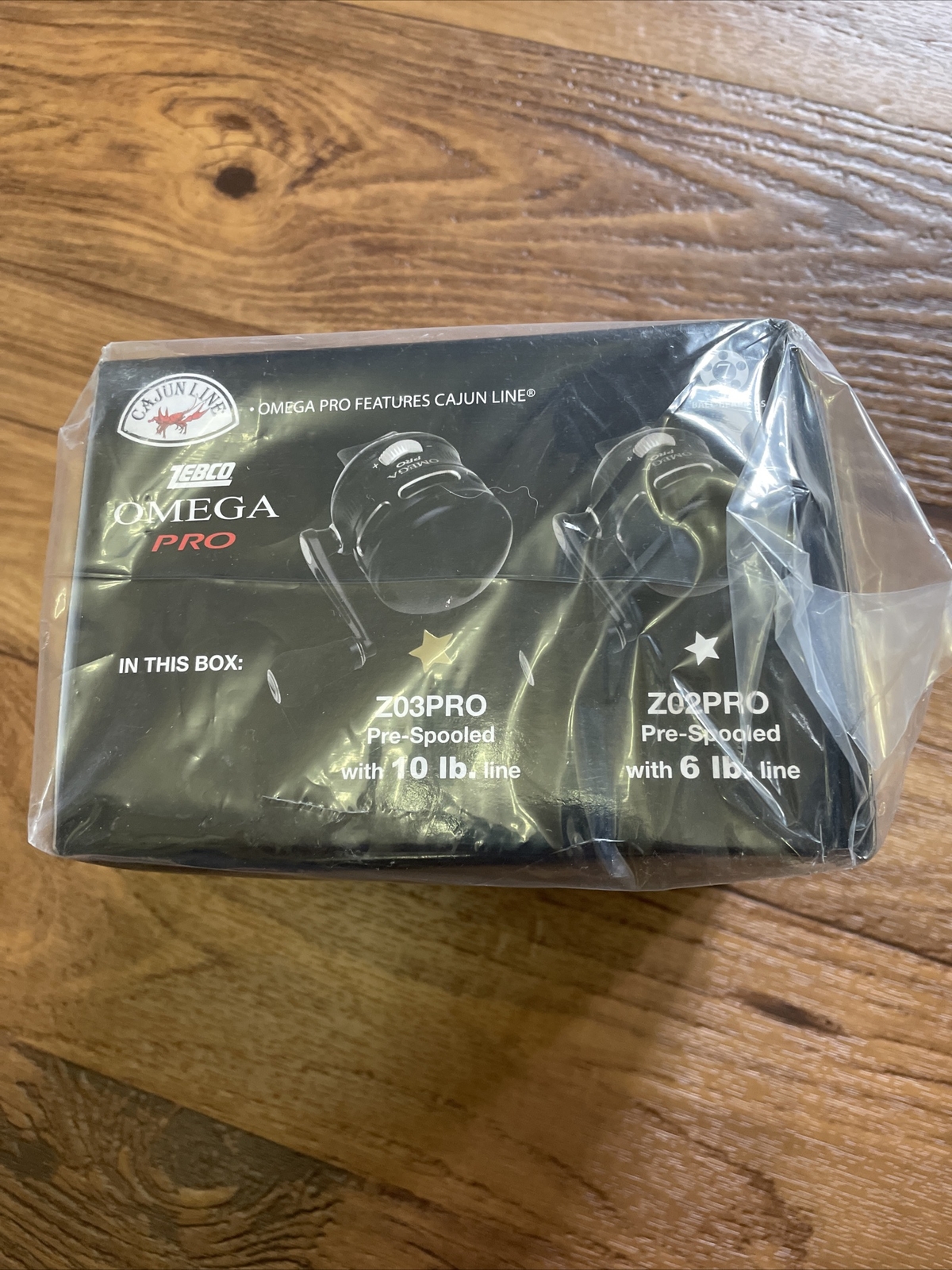 Zebco OMEGA PRO 3SZ SC Spincast Reel Black Size ZO3 Pro NIB Extra Spool & Handle