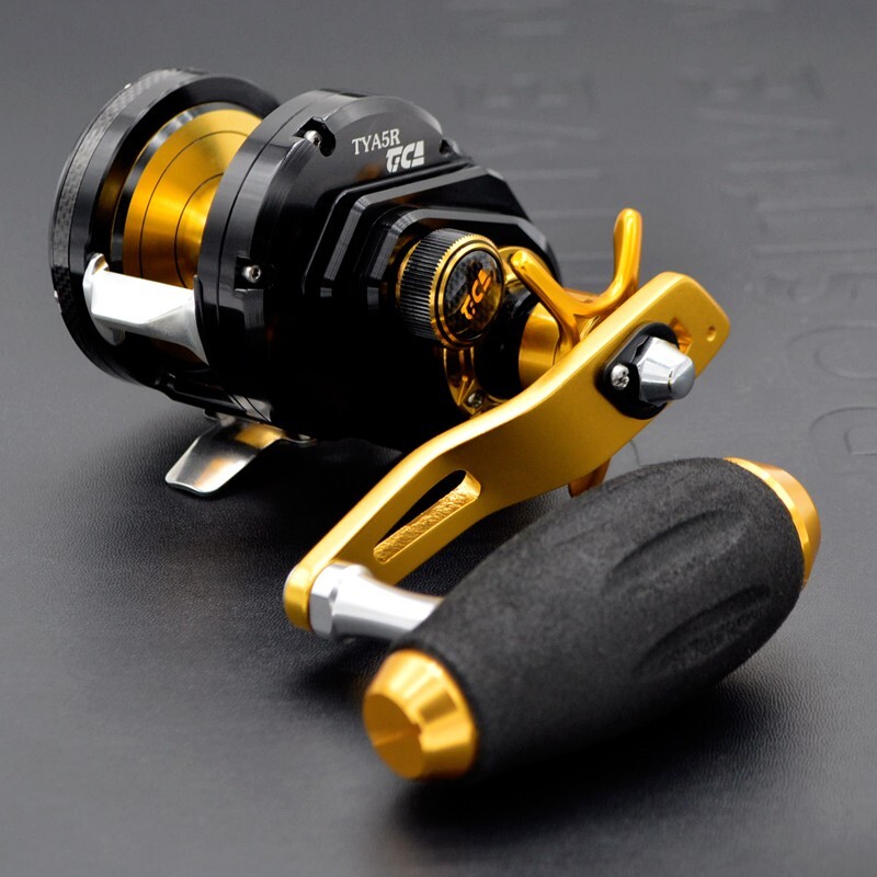 Jigging Fishing Reel High Speed 6.1:1 Magnetic Cast Control System 33LB Max Drag