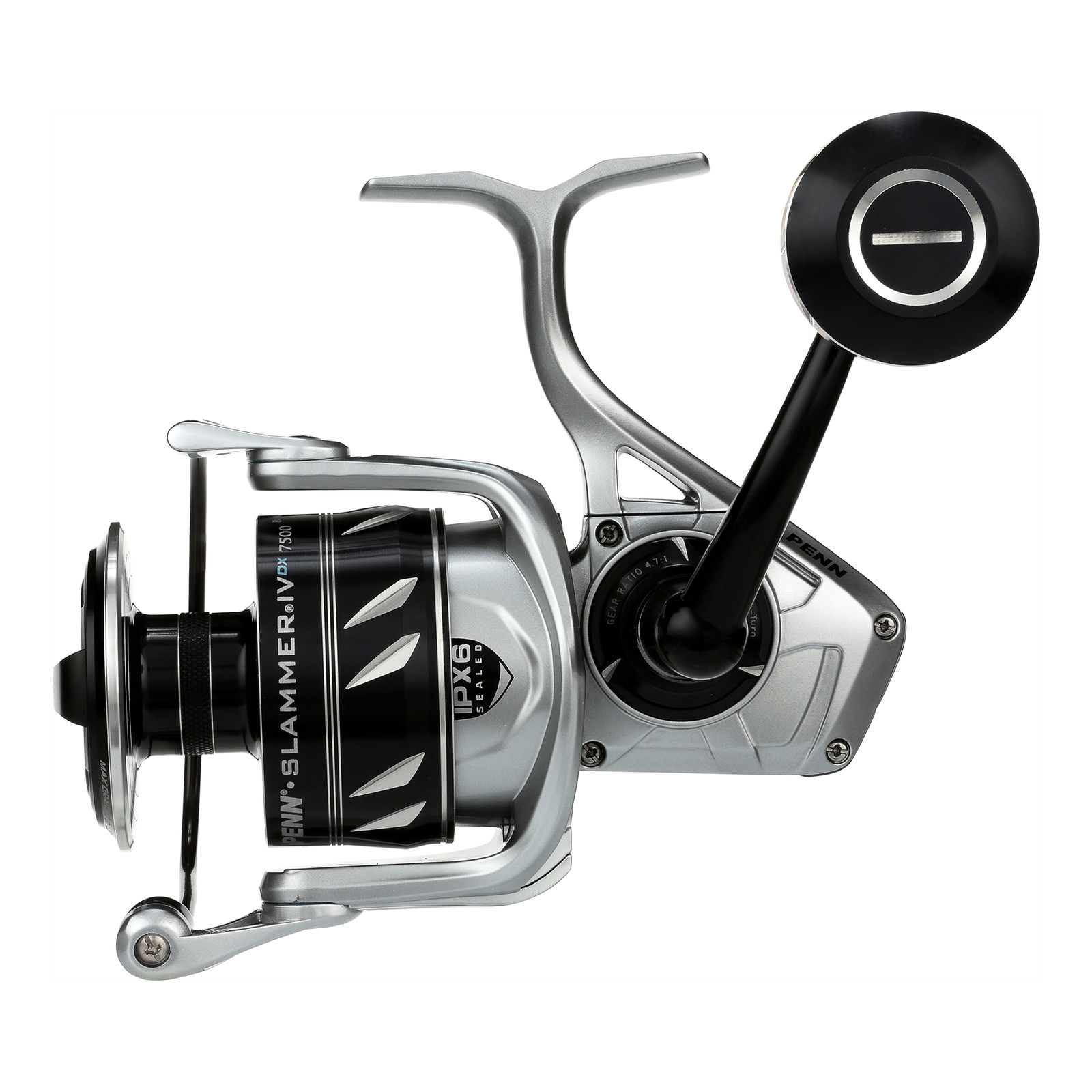 Penn Slammer IV 7500 DX / Heavy Duty Spinning Reel / Fixed Spool