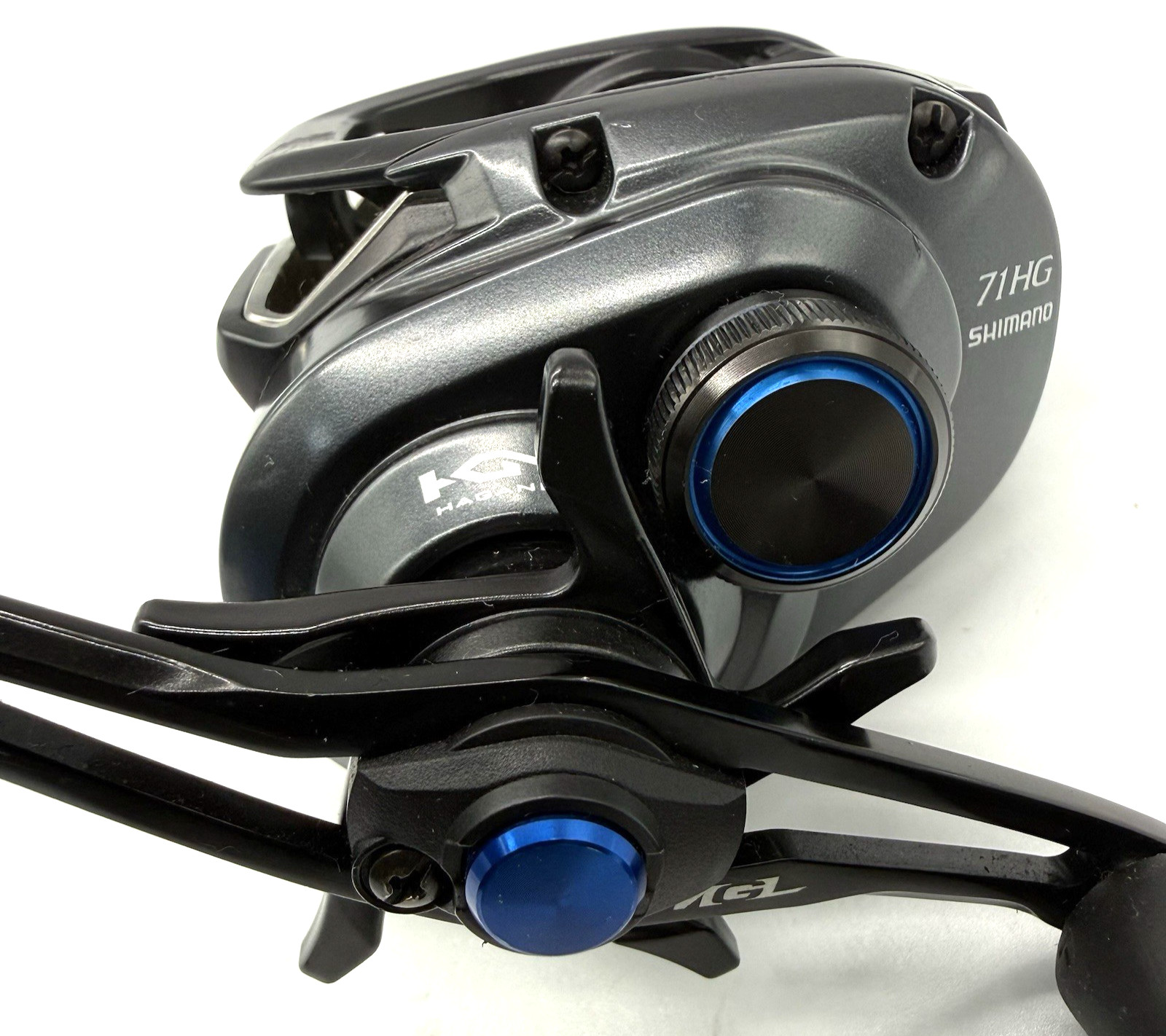 Shimano 19 SLX MGL 71HG Left Handed Bait Casting Reel with Box JPN „Near Mint+“