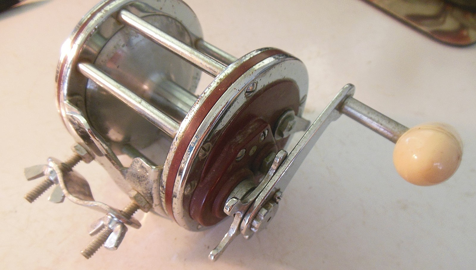 VINTAGE PENN SENATOR 3/0 SPECIAL 112H REEL WORKING RARE LEFT HAND RETRIEVE U.S.A