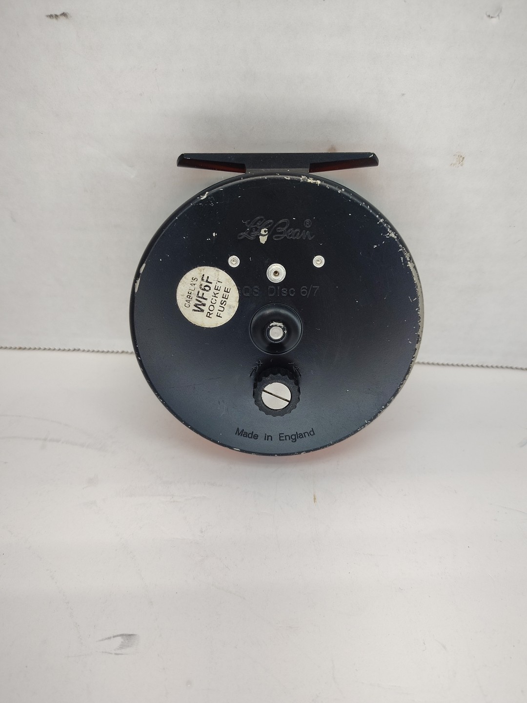 LL BEAN GQS DISC 6/7 FLY FISHING REEL / BLACK, Made In England