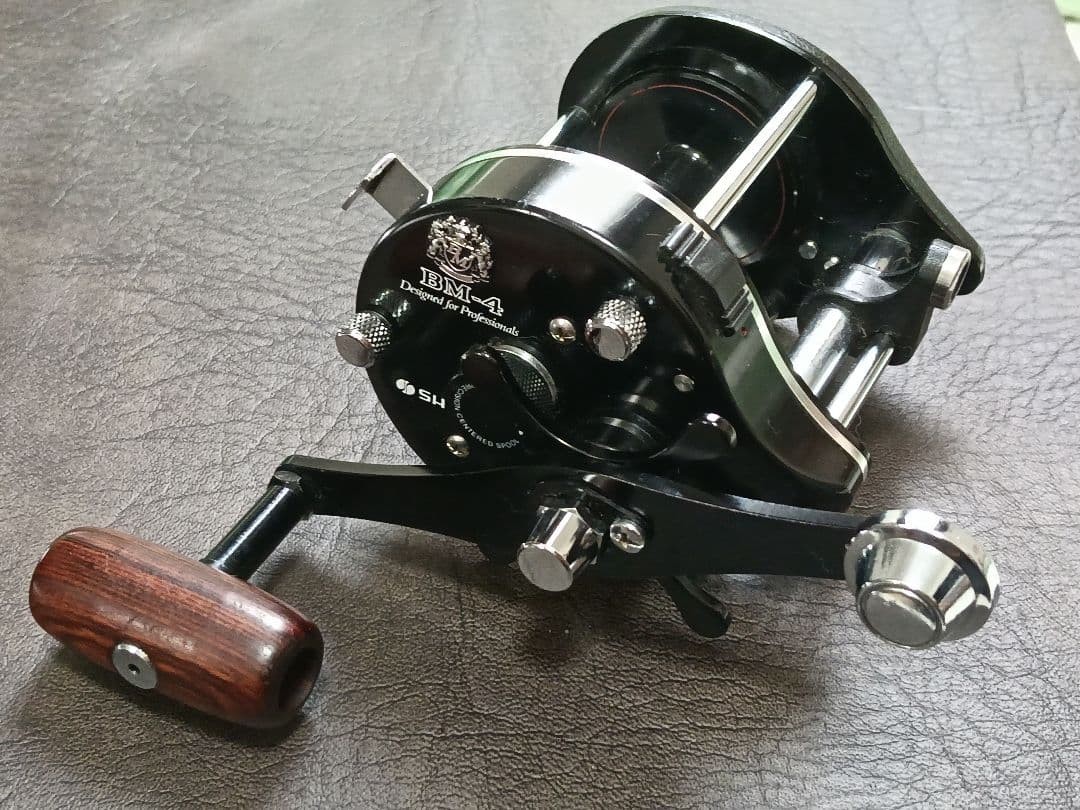 Shimano BM-4 Vintage Bait Reel, 1979, Used, Smooth Operation