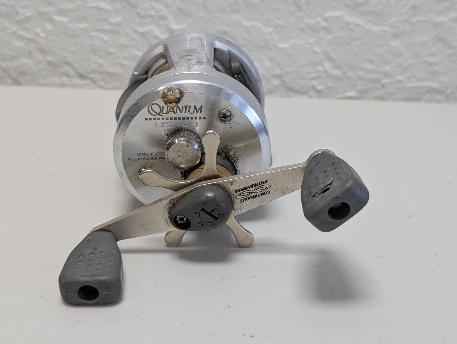 Quantum Baitcasting Reel US600 6 Bearing System Made in USA Vintage