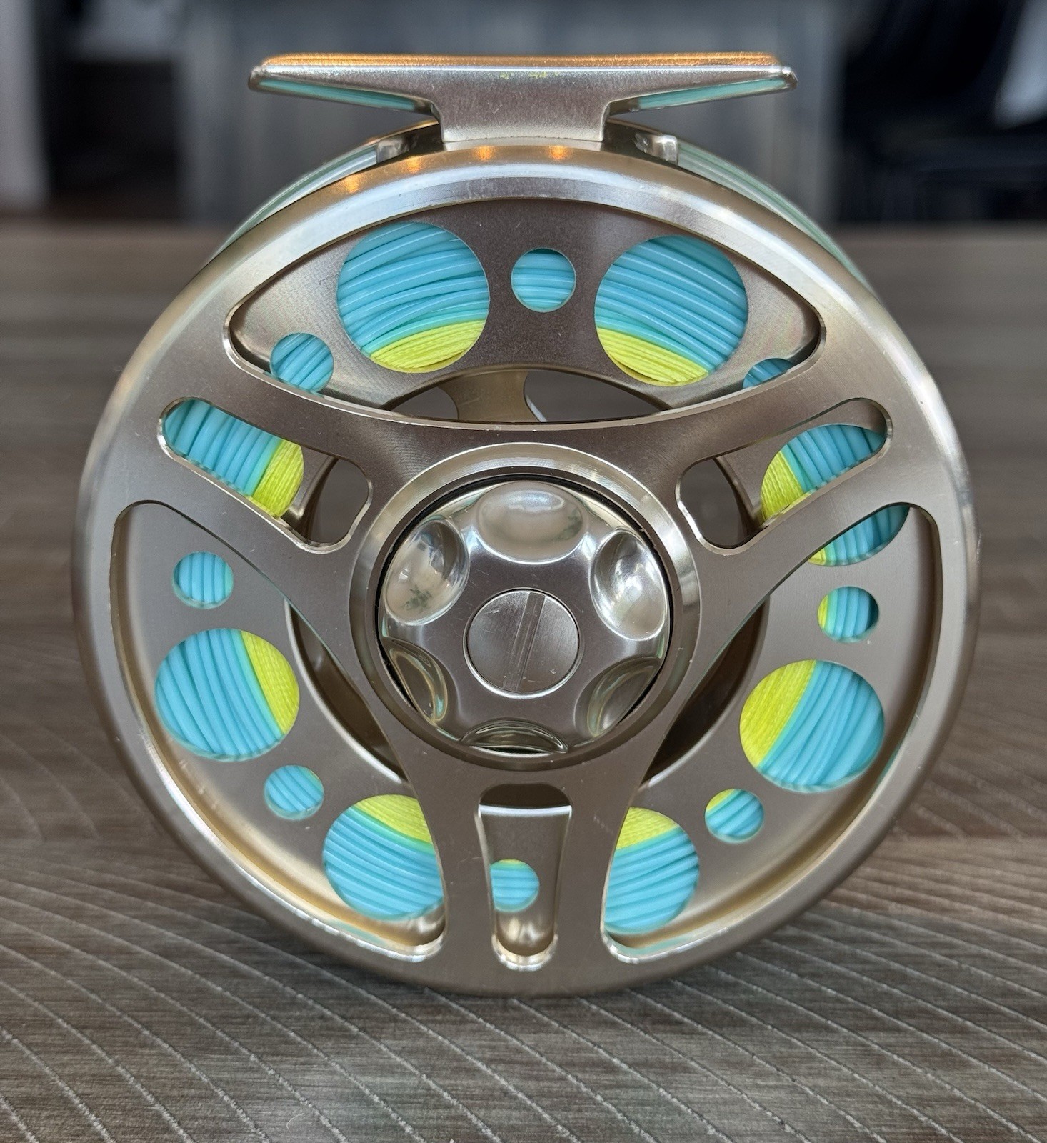 Unused Pflueger Summit 1690 9/10 wt Fly Reel w/New Rio Fly Line (not Sage/Orvis)
