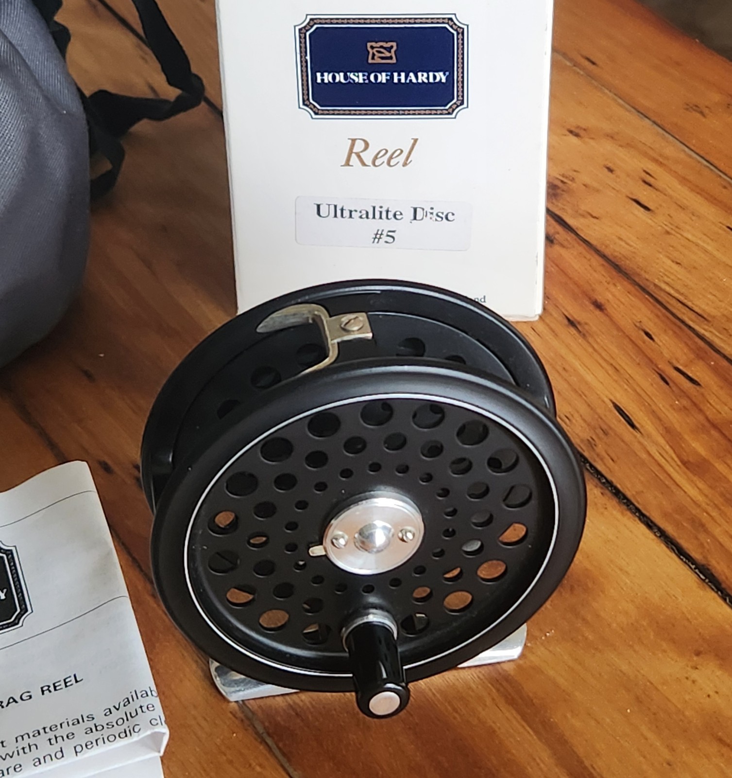 House Of Hardy Ultralite #5 Fly Fishing Reel & Extra Spool. All New Old Stock