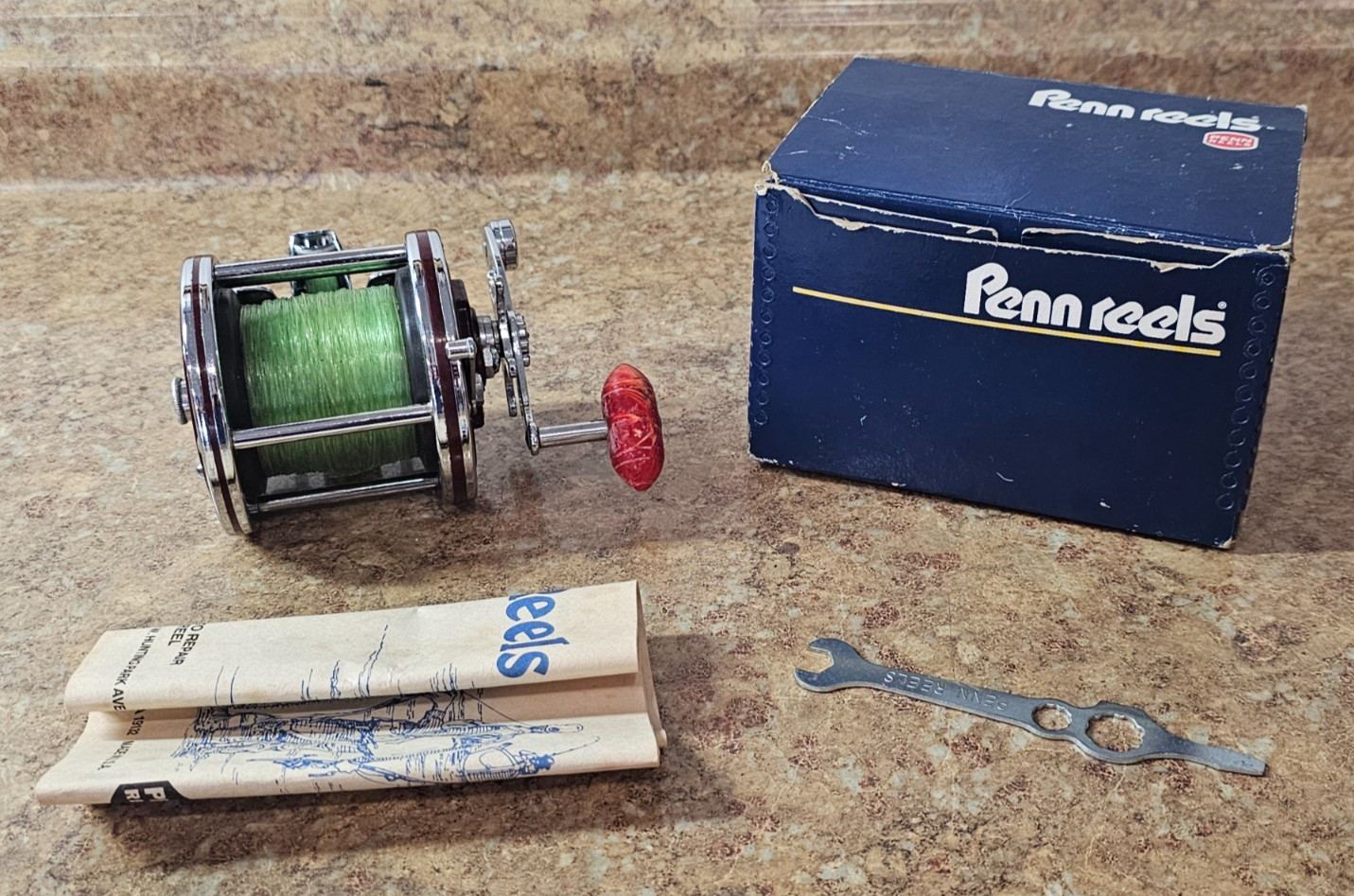 Penn 112H 3/0 Special Senator High Speed 3.7:-1 Fishing Reel Made in USA
