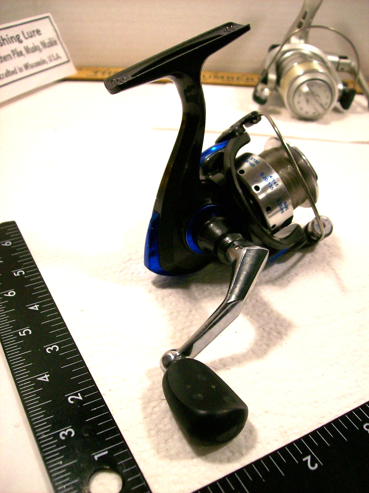 „No.8 THERMOICE “ (13 Fish?) Open Face Ice Fishing Reel-Front Drag- Anti-Reverse