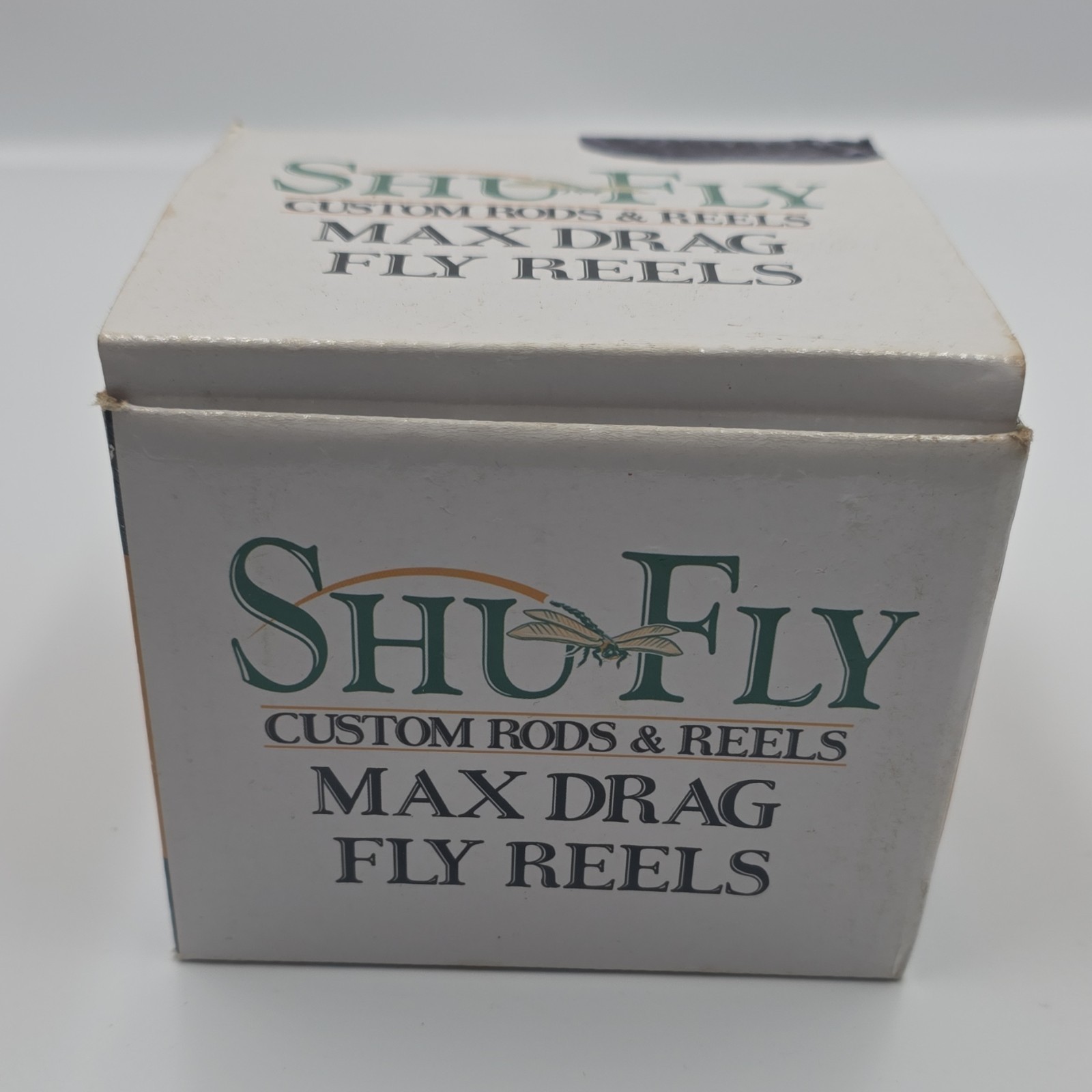 Shu Fly MAX-DRAG 5/6 Fly Reel, Max Drag, Black/Yellow/Orange