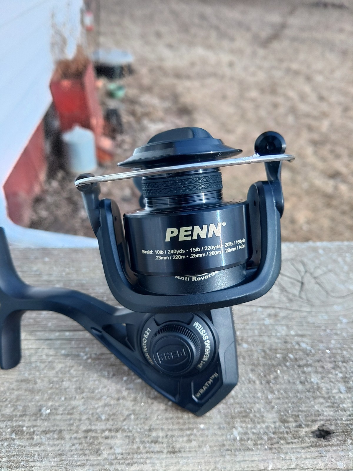 PENN Wrath II 2500 Spinning Reel. Model WRTHII2500. New Off Combo.