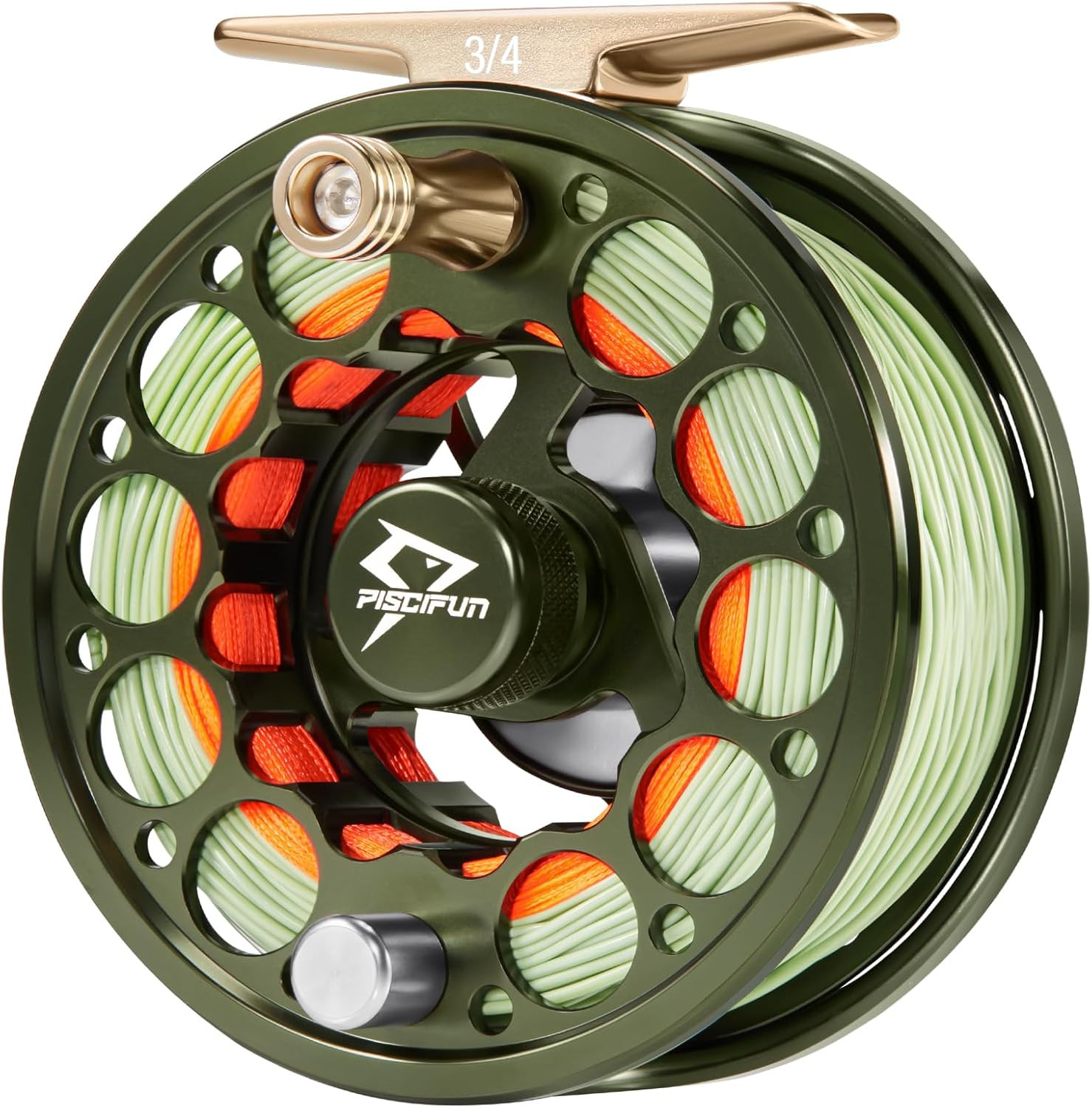 Sword Fly Fishing Reel, Cnc-Machined Aluminum Alloy Fly Reel