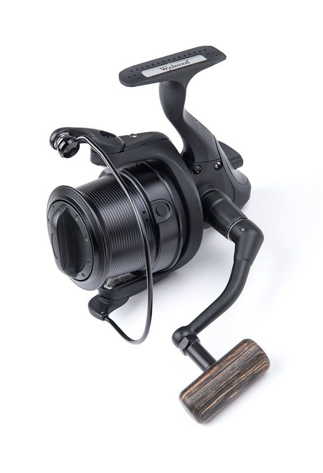 Wychwood Riot Big Pit Matt Black 65S Carp Fishing Distance Reel + Spare Spool